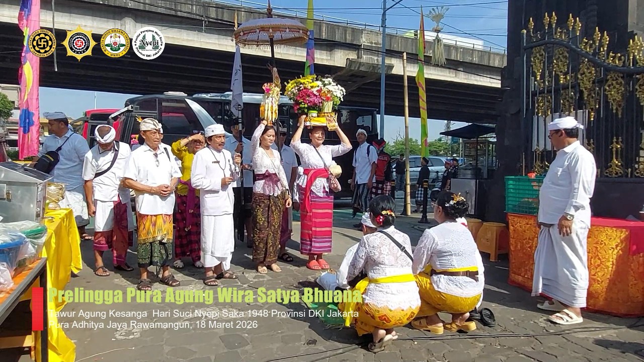 Prelingga | Tawur Agung Kesanga Hari Suci Nyepi Saka 1948 Prov. DKI Jakarta