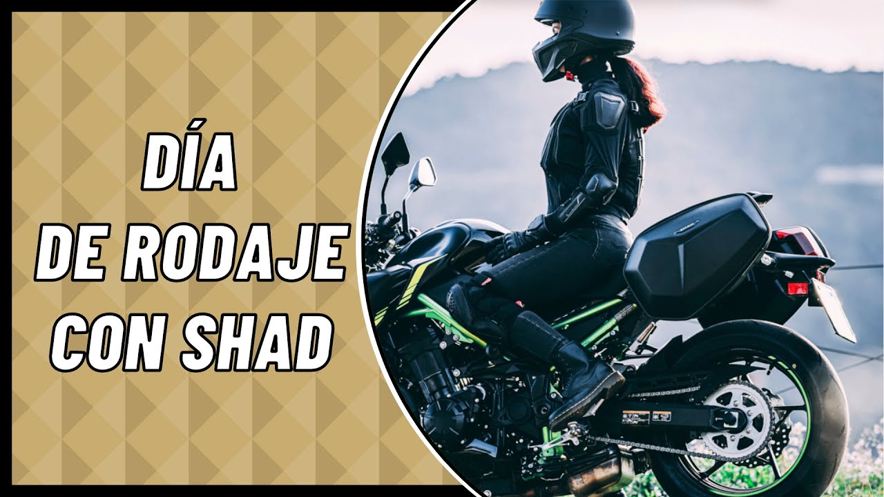 Maletas SHAD, una Kawasaki Z900 y yo de modelo por un día 😄