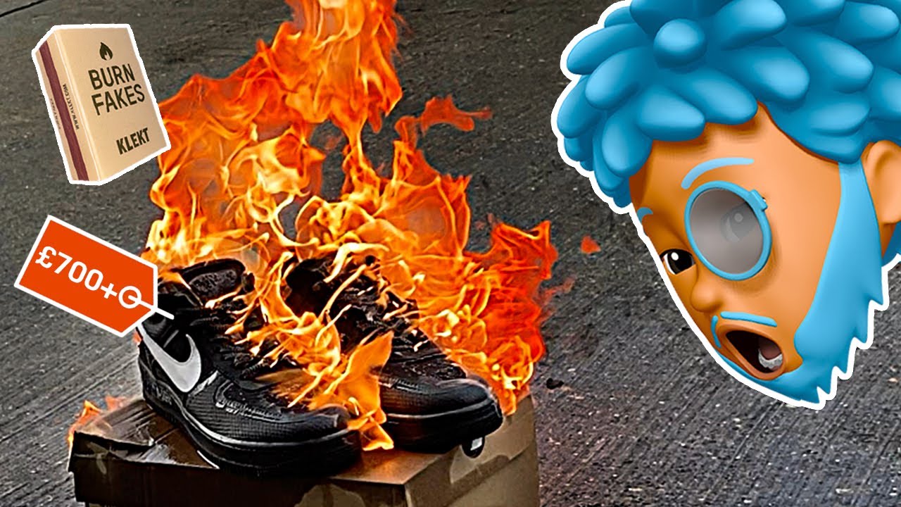 EP 2 | Real vs Fake | These Nike Off White Air Force 1 Fakes Are So Bad We Had To Burn Them!