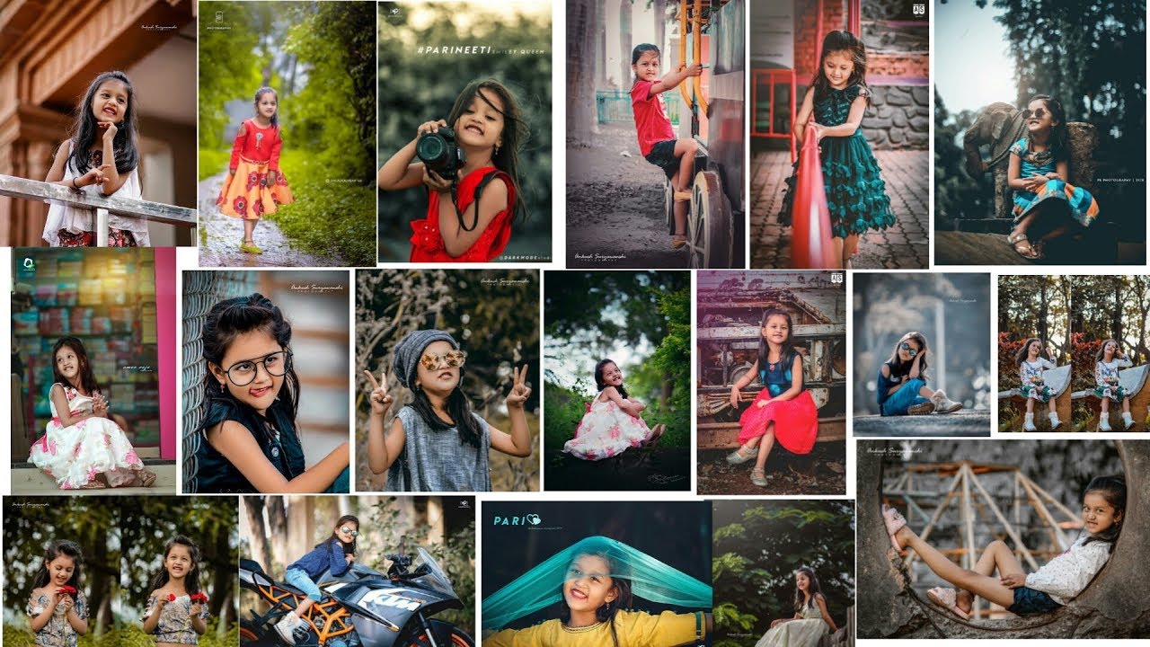 UNIQUE POSES FOR BABY GIRL  PHOTOSHOOT ll by IE EDITZ ll