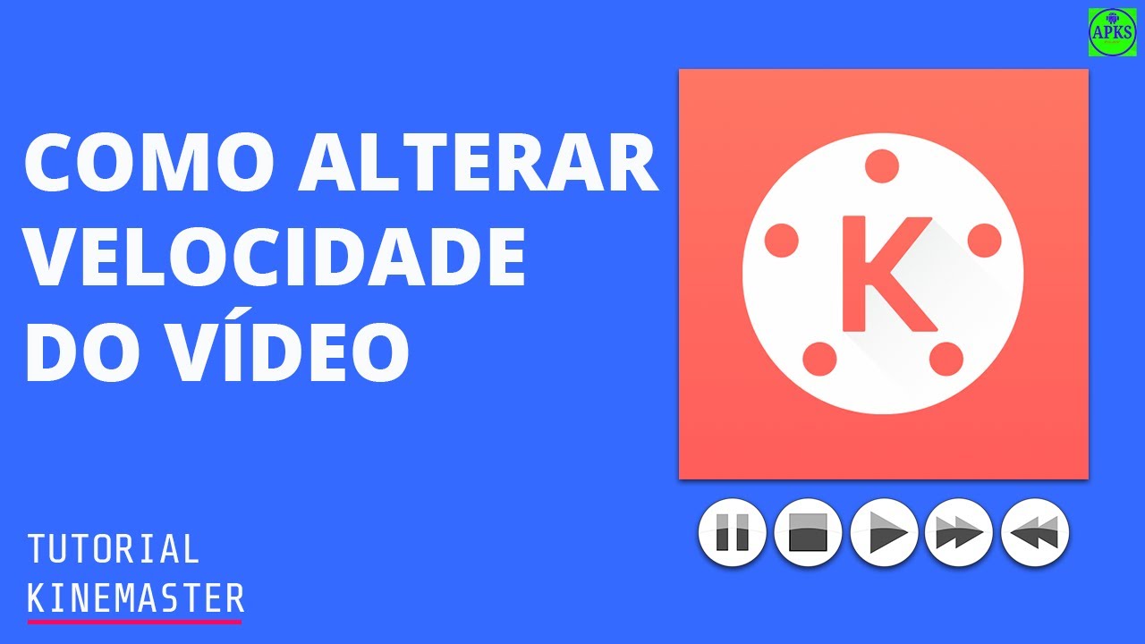COMO ACELERAR UM VÍDEO PELO CELULAR - KINEMASTER