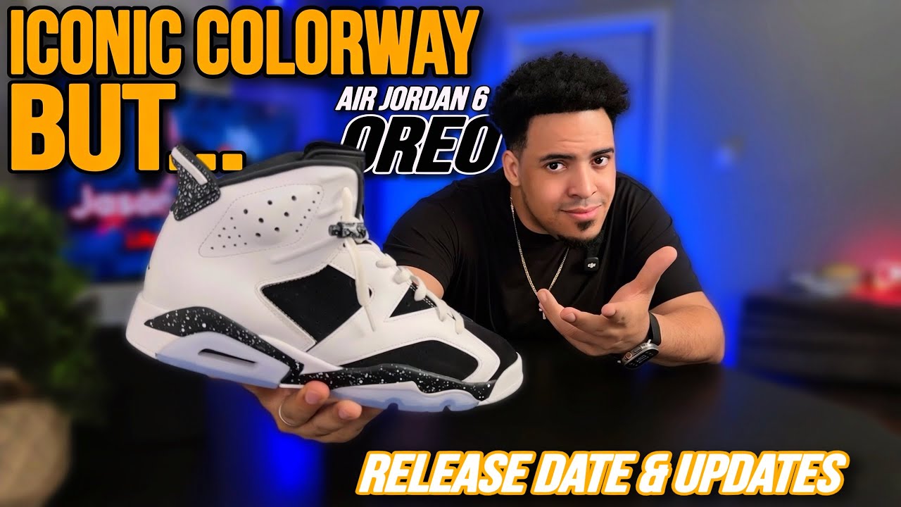Обзор и примерка Jordan 6 Oreo (2026)