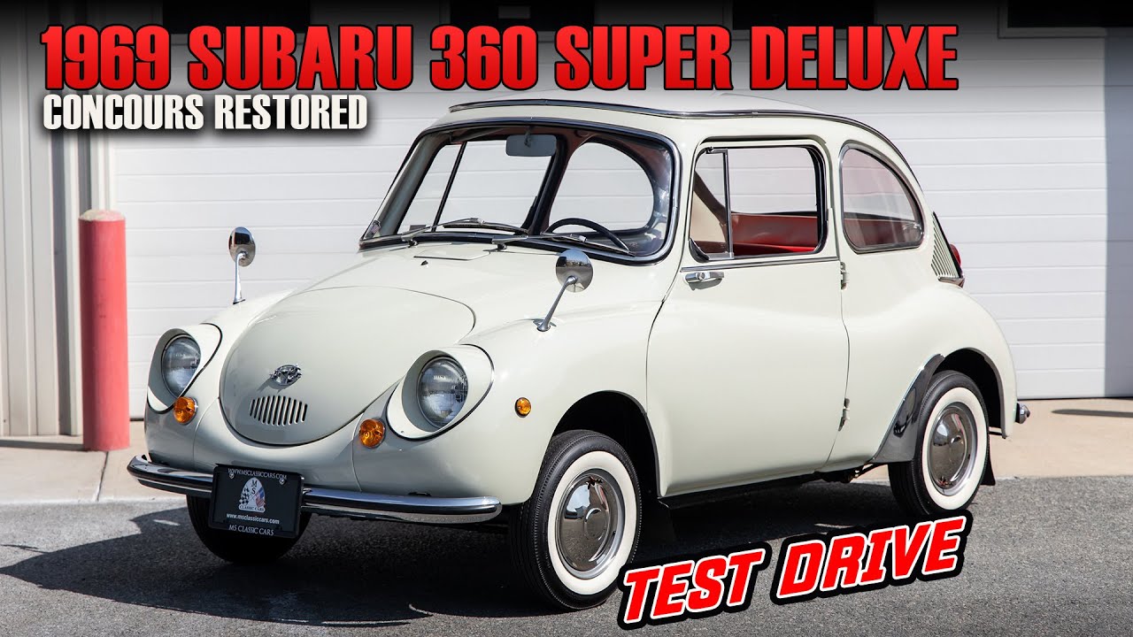 1969 Subaru 360 Super Deluxe Sedan &ndash; Concours Restored Japanese Microcar | Test Drive