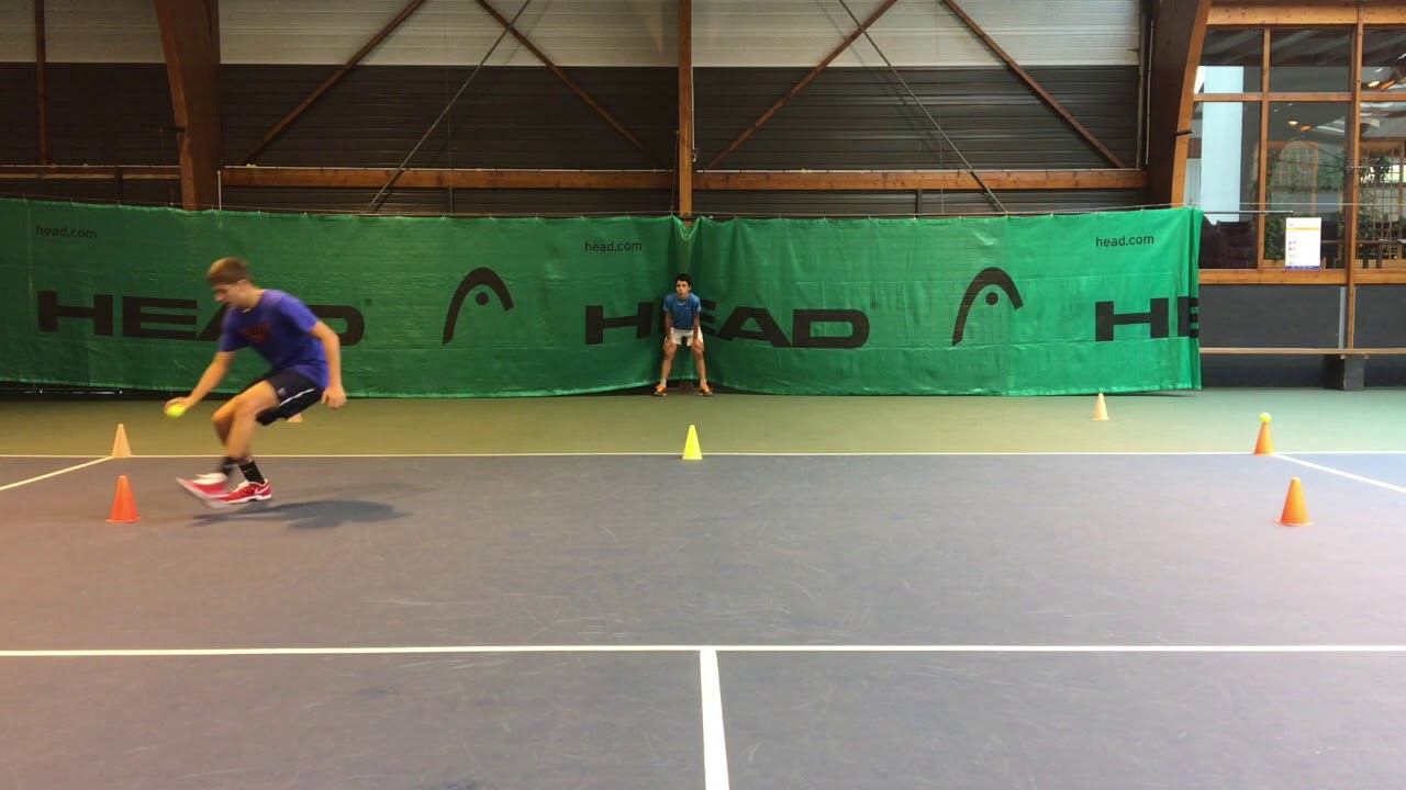 Puissance, vitesse et adresse au tennis