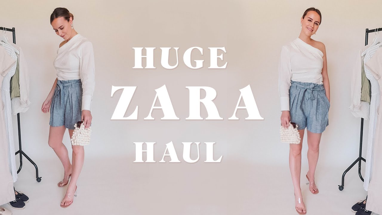 HUGE ZARA SUMMER (SALE) TRY ON HAUL | Laura Melhuish-Sprague