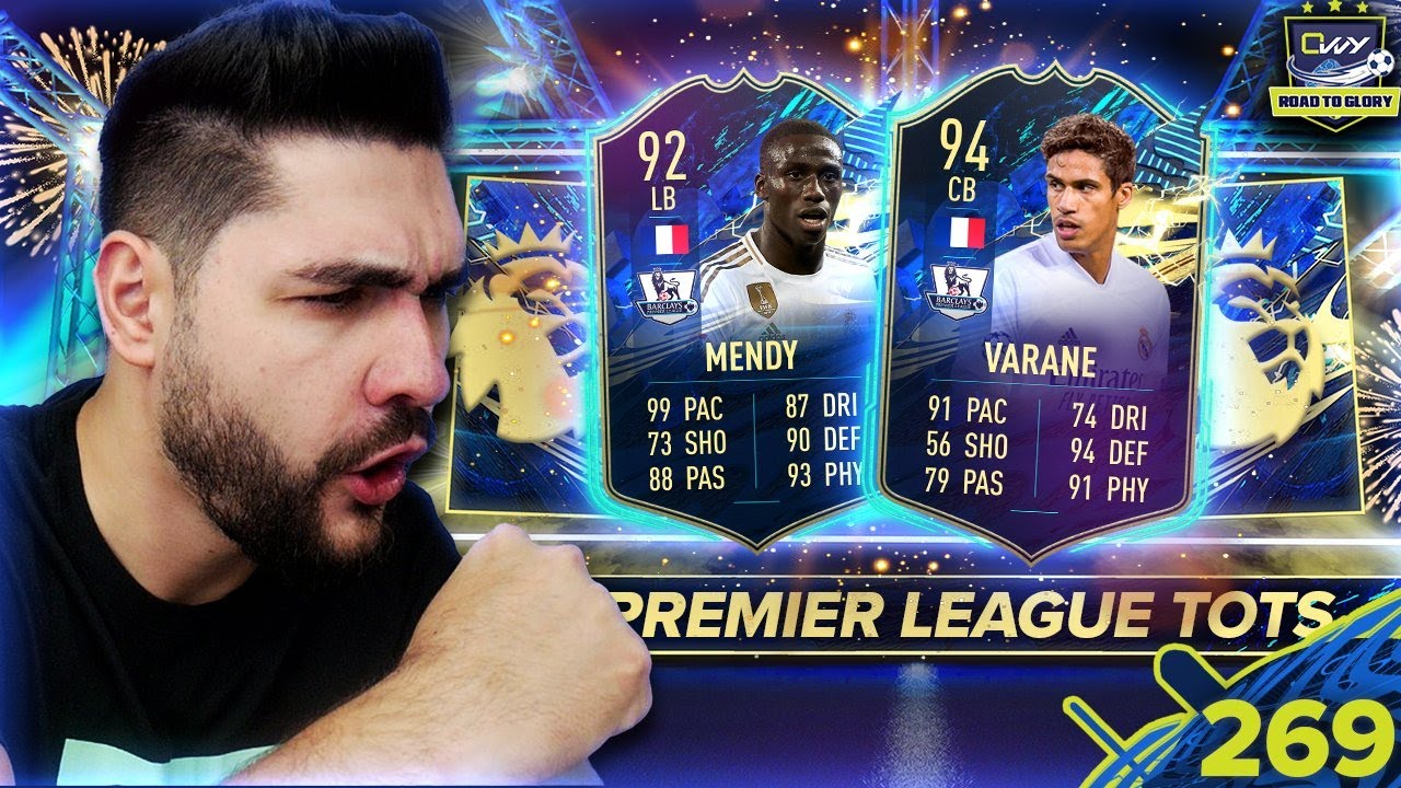 THE MENDY & VARANE PREMIER LEAGUE TOTS EDITION!! THE FRENCH WALL JOINS THE RTG FOR THE FIFA 21 WL!!