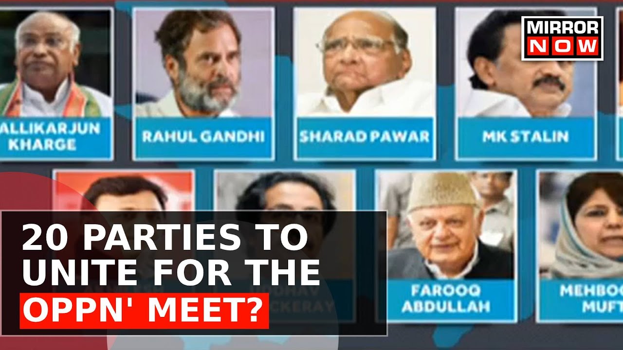 Opposition Parties Meeting In Patna | Mission 2024 Lok Sabha Elections |  Latest Political News