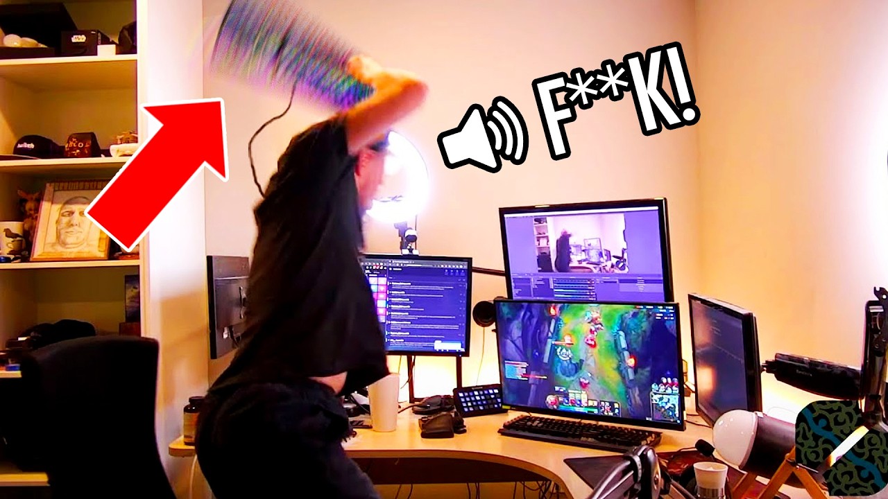 Twitch Streamers Getting Angry At Video Games (RAGE Compilation)