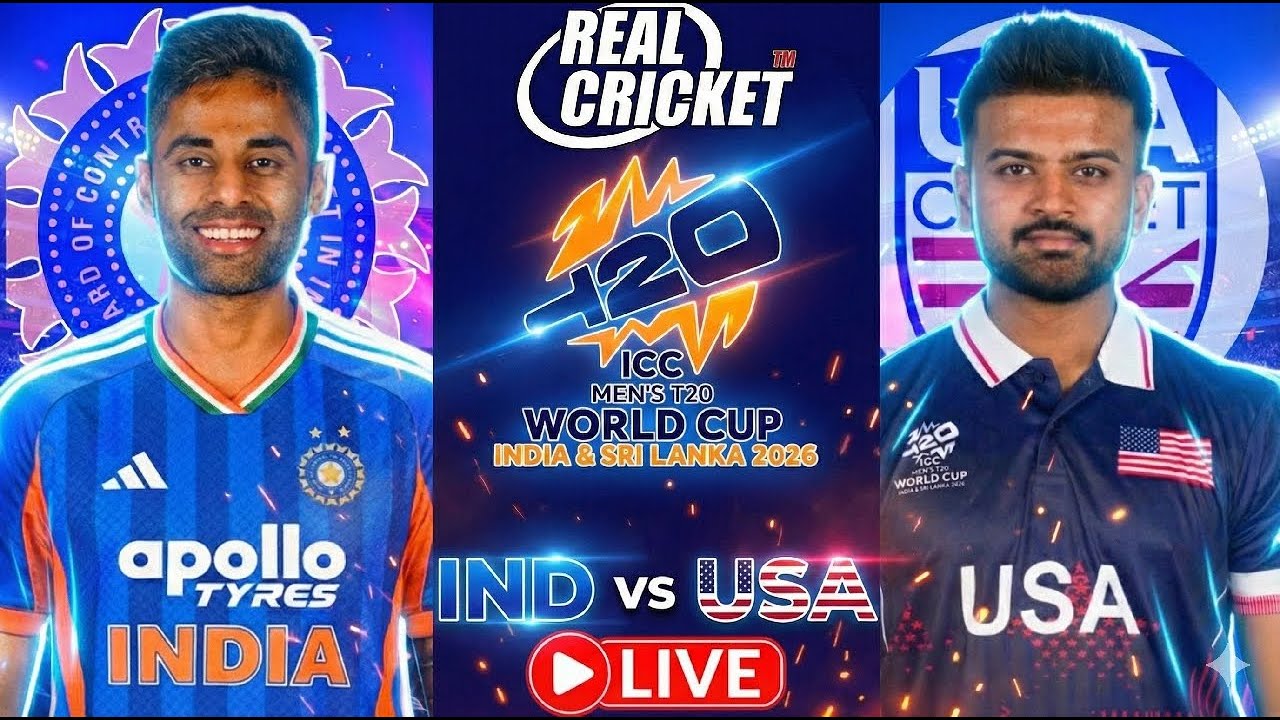 IND vs USA T20 WC 2026 | Epic Battle in Real Cricket 24 |  #shorts #shortsfeed #shotverse #gaming