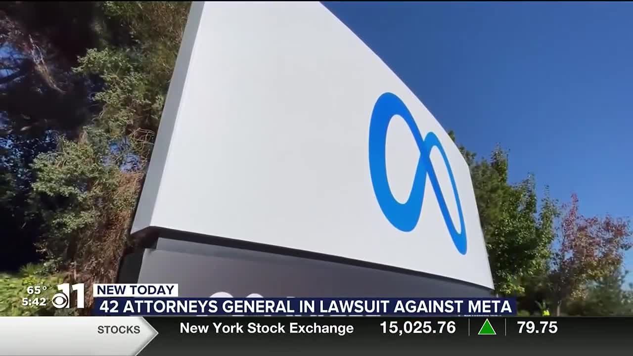 WATCH: 42 attorneys general, led by Colorado, suing Meta for allegedly harming youth mental healt...