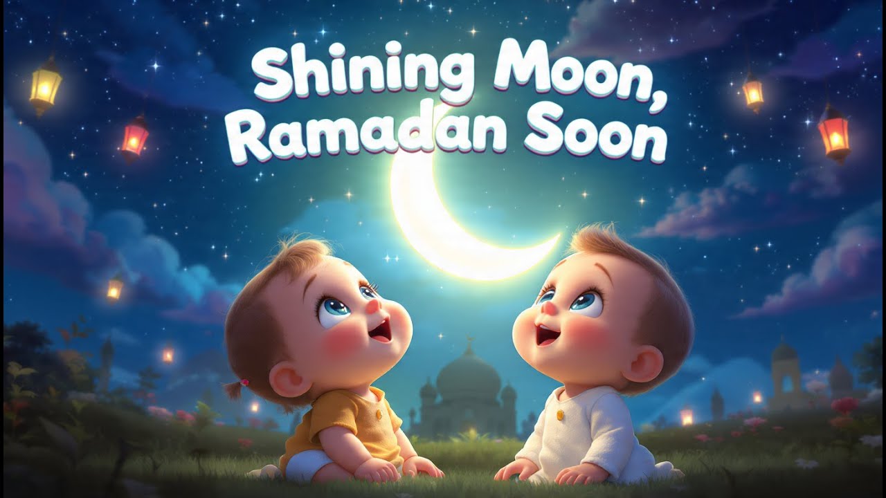 Сияющая луна, скоро Рамадан! Стихотворение 🌙 от Jolly Poems and Islamic Rymes