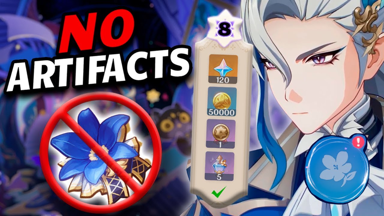 NO ARTIFACTS NEEDED! Imaginarium Theater 4.8 | Hard Mode 8 Stars | Genshin Impact
