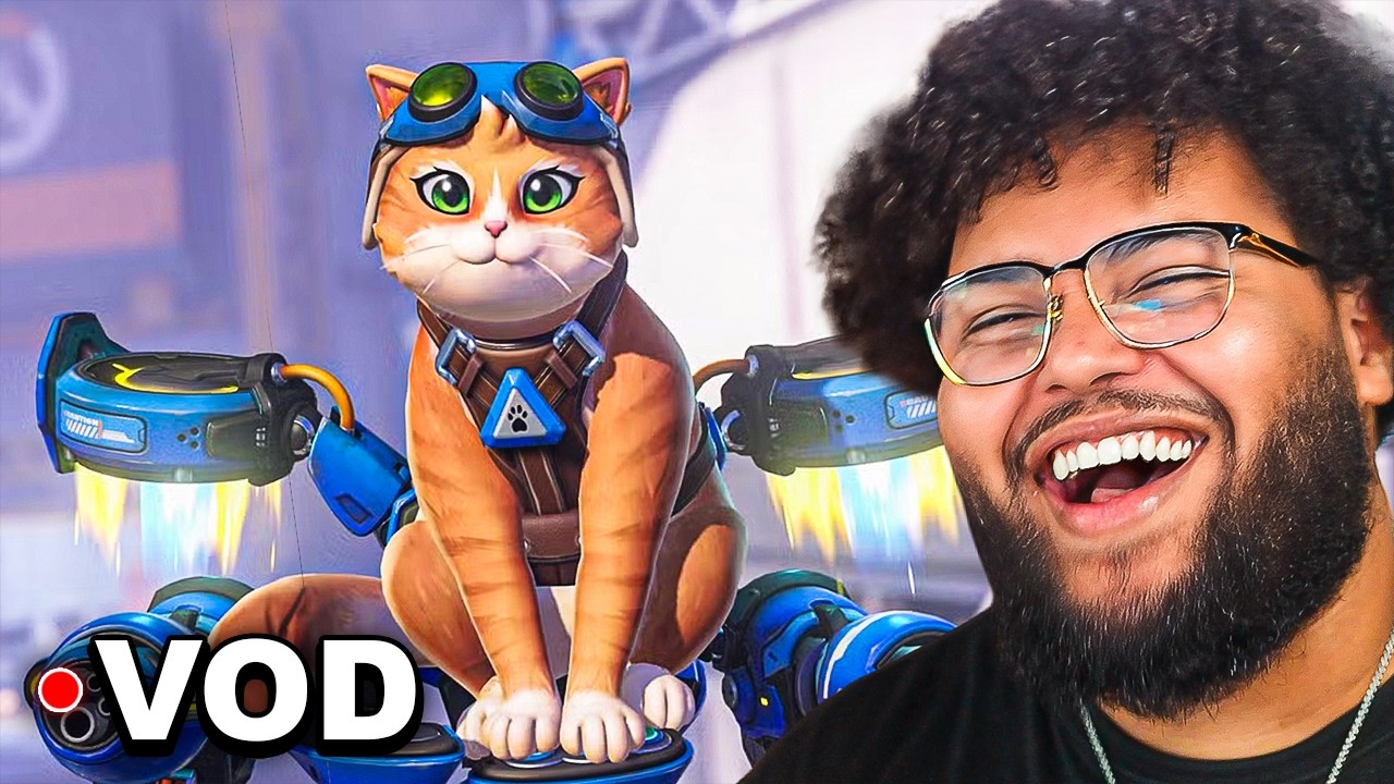 GRIZZY TRIES THE NEW OVERWATCH HEROES FOR THE FIRST TIME