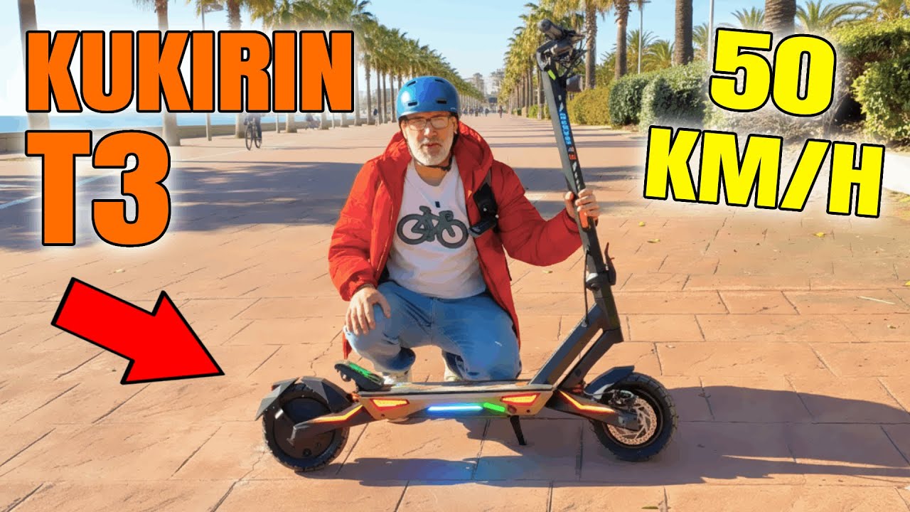 🔥 PATINETE ELECTRICO KUKIRIN T3⚡️ Patinete Eléctrico con Freno de disco