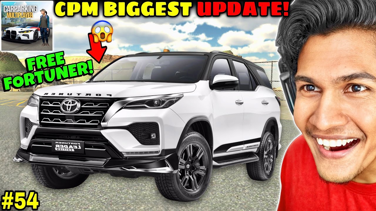 BIGGEST Update Ever! (Toyota Fortuner For Free) 😱🔥 - Car Parking Multiplayer New Update
