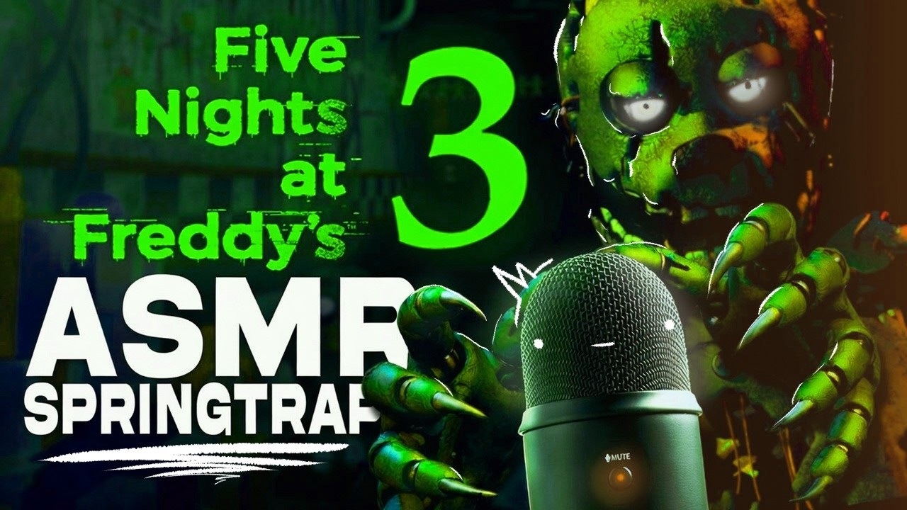 Springtrap Te Hace Sentir ASMR Una Vez Más😴💤 | ASMR Roleplay FNAF🍕