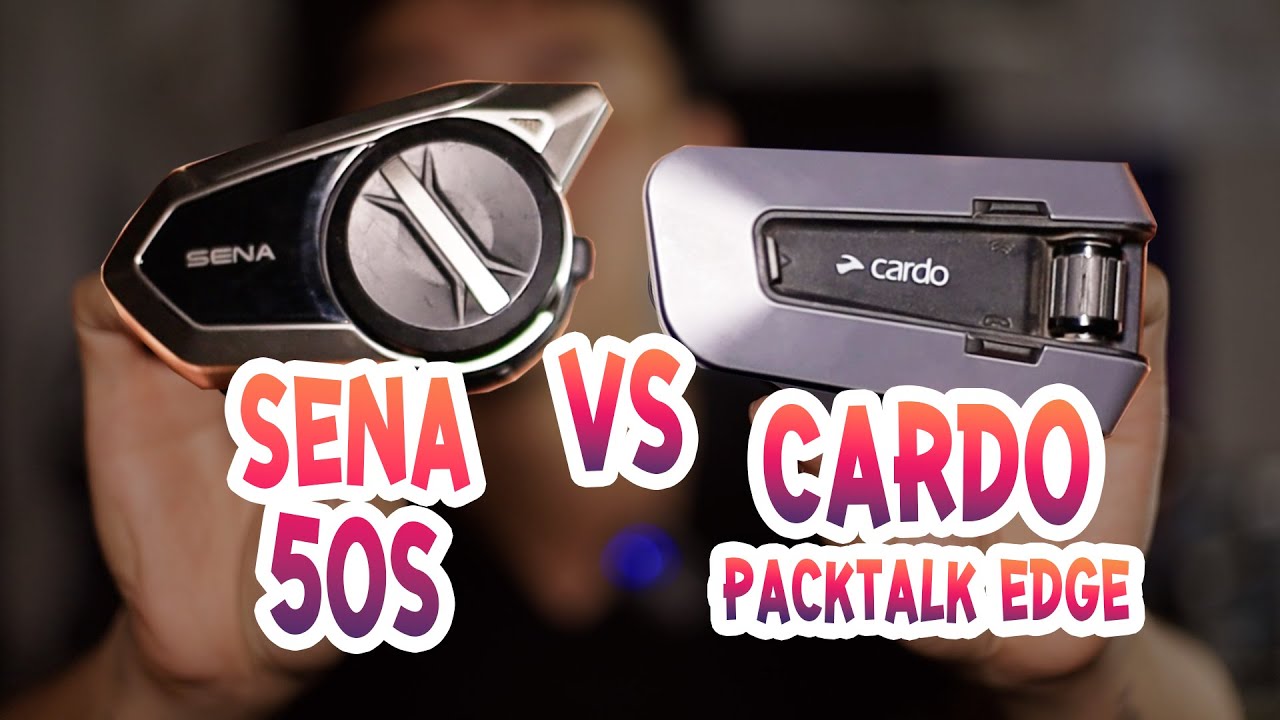 SENA 50S VS CARDO PACKTALK EDGE :รีวิวแบบซื้อเอง