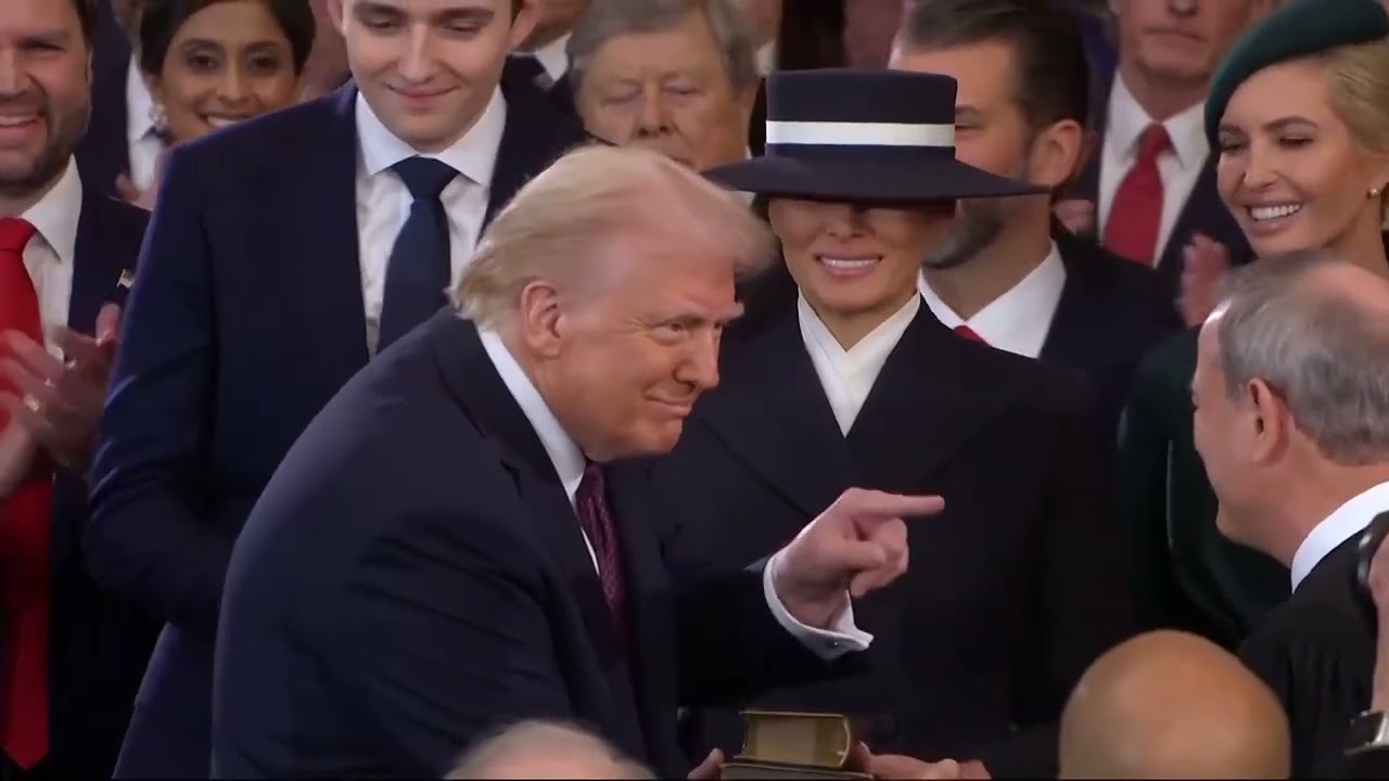 Donald Trump sworn in as 47th president of the United States