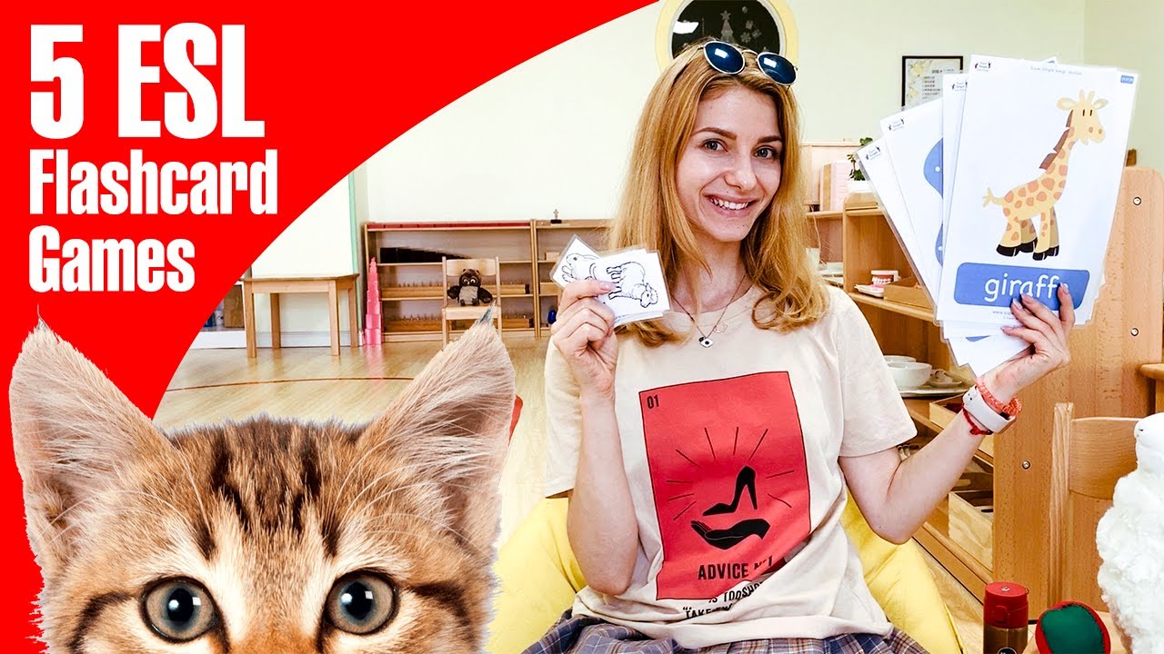 5 ESL Flashcard Games - 5 игр с флешкартами на уроке английского