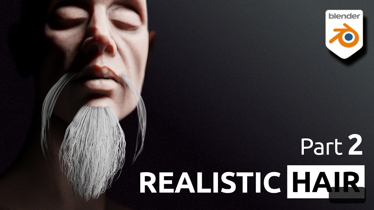 Урок по Blender — Реалистичные волосы, часть 2