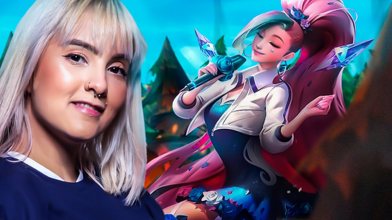 EU AMEI ESSA SKIN DA SERAPHINE!! JOGANDO COM AS 3 FORMAS! (PBE) - League of Legends