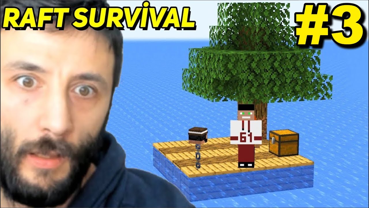RAFT SURVİVAL MİNECRAFT 3.Bölüm