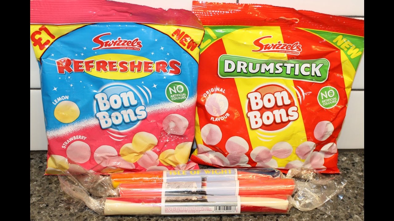 England Eatables #23 Swizzels Drumstick, Swizzels Refreshers and Sticks of Rock: Isle of Wight