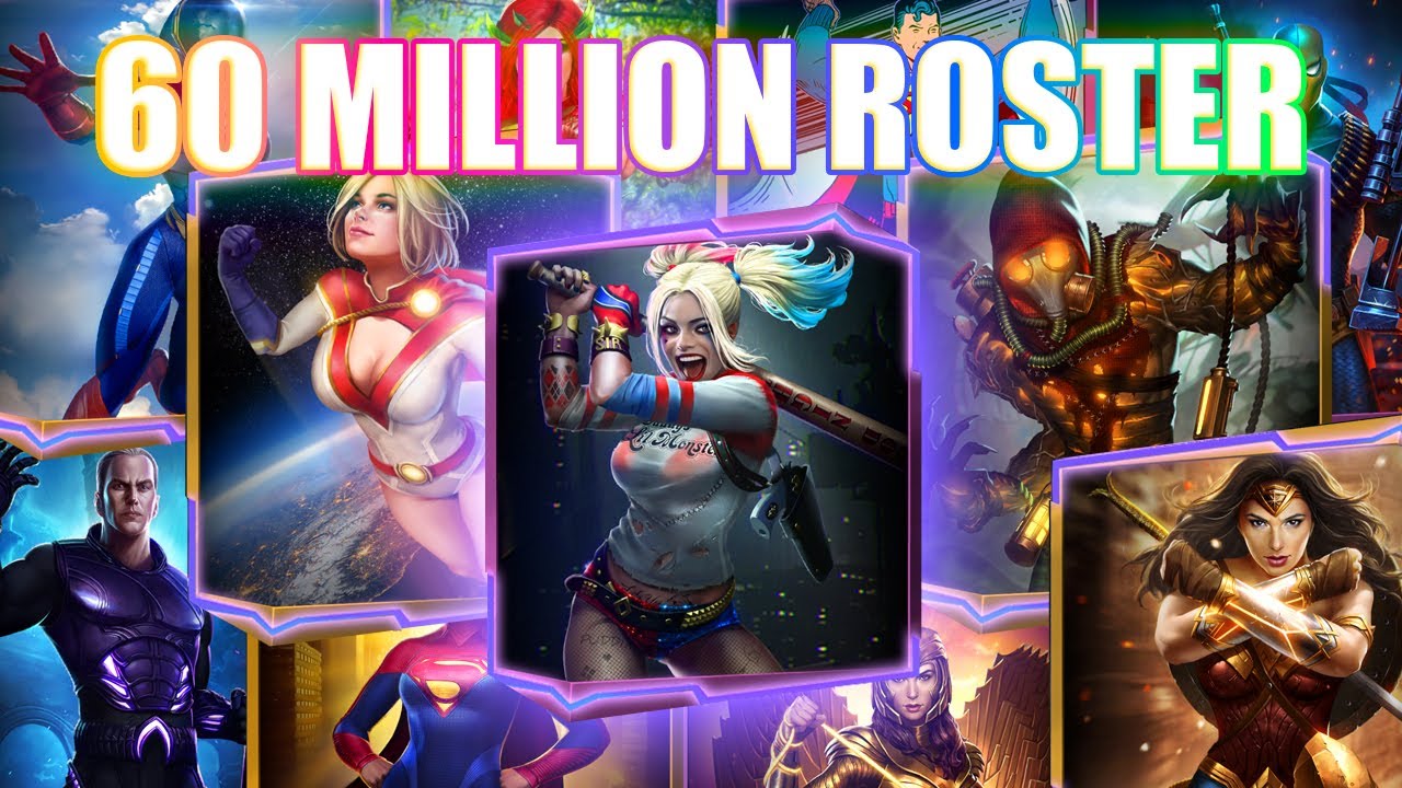 60 МИЛЛИОНОВ ПЕРСОНАЖЕЙ!! МОИ НОВЫЕ ВОЗНЕСЕННЫЕ ПЕРСОНАЖИ! | Injustice 2 mobile #dc