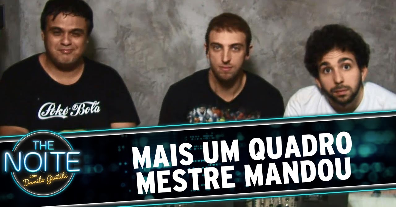 The Noite (22/10/14) - Mestre Mandou com o elenco do The Noite