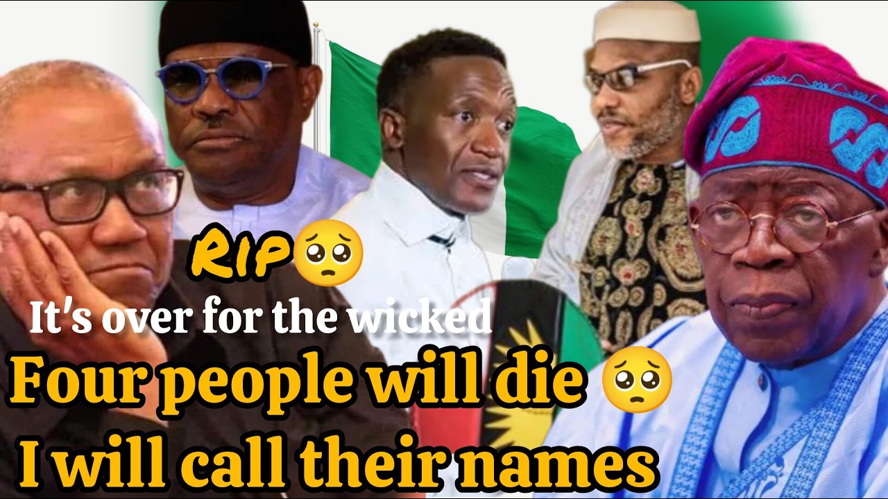 THIS DAY- 4 PEOPLE THAT WILL D!£. By Prophets Uebert Angel , I WILL MENTION THERE NAMES,SHOCKING