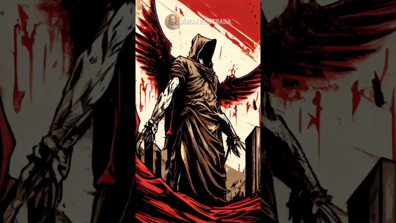O QUE A B&Iacute;BLIA DIZ SOBRE AZRAEL? #b&iacute;blia #shorts #bibliailustrada