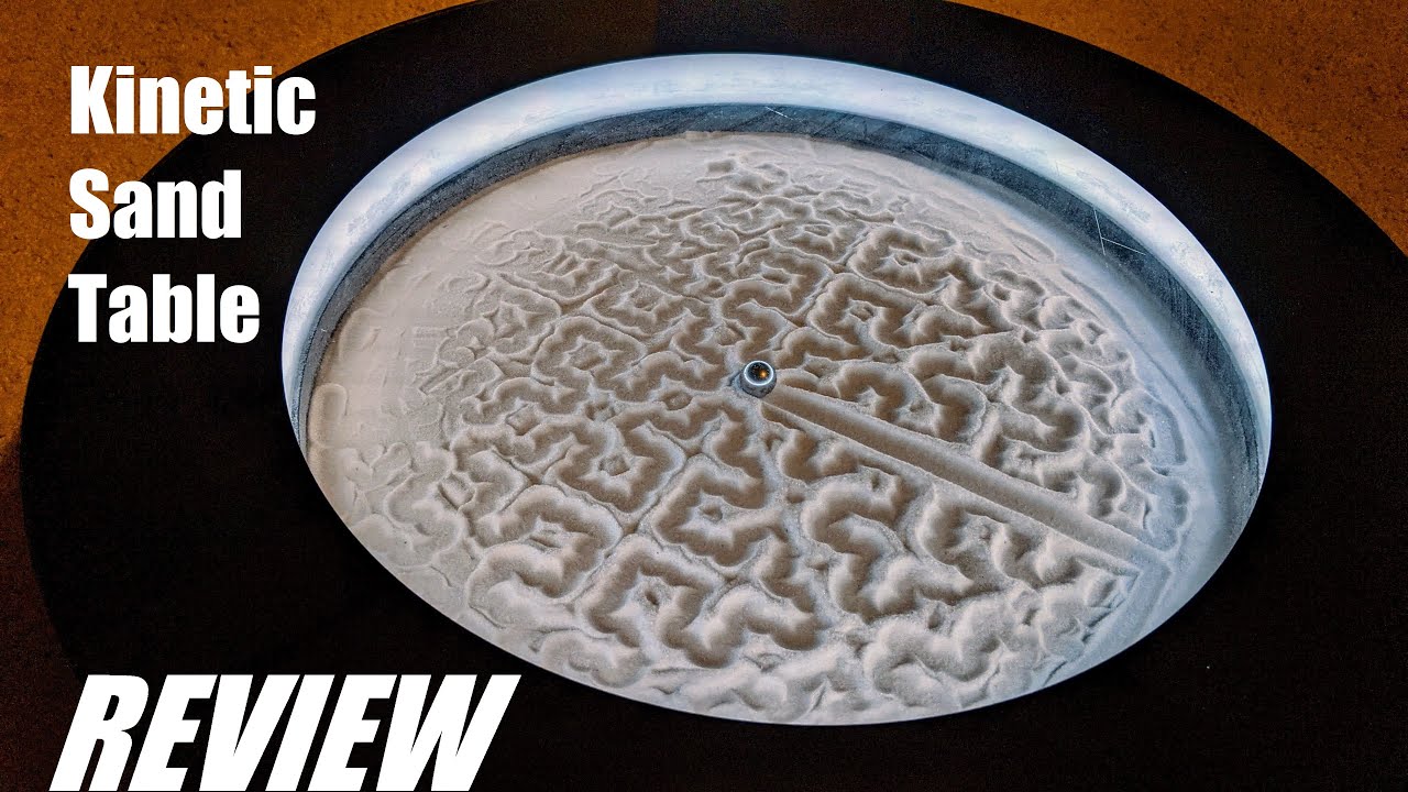 ОБЗОР: Песочный стол Homedics Drift Kinetic Art - Perpetual Motion Machine - Соперник стола Sisyp...
