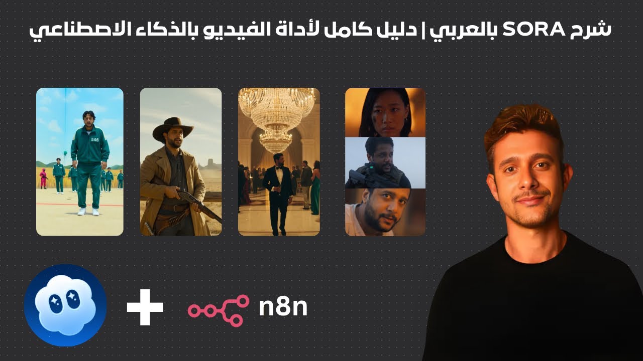 شرح Sora  بالعربية | دليل كامل لأداة الفيديو بالذكاء الاصطناعي