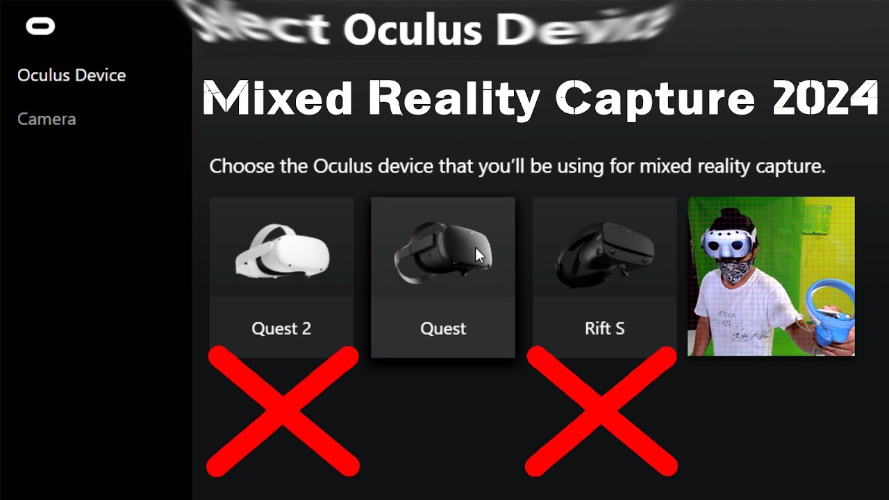 Mixed Reality Capture with META MRC Tutorial on 2024