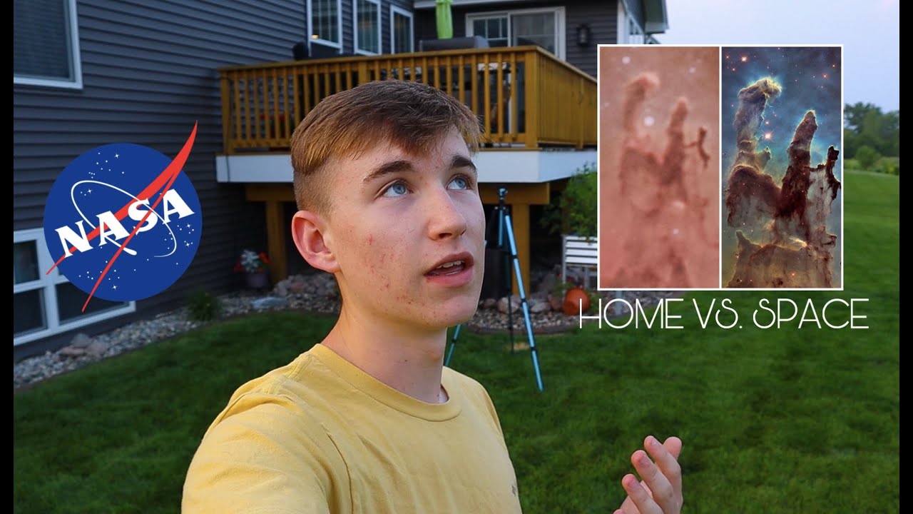 BACKYARD TELESCOPE vs. HUBBLE