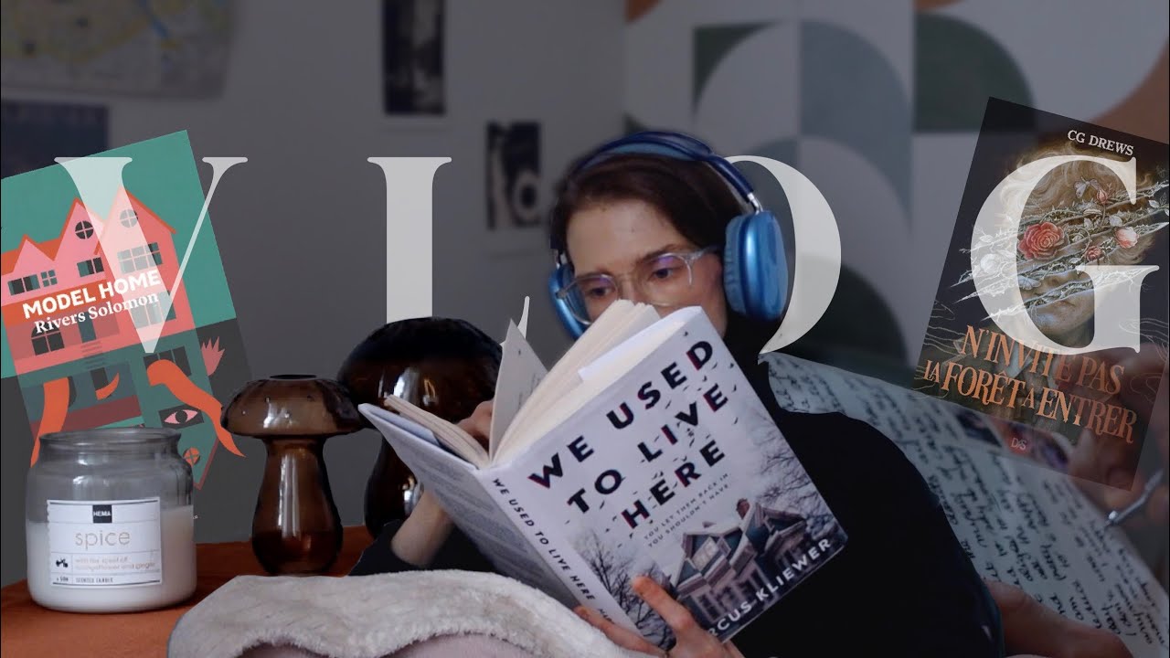 Vlog • 4 🏠 Rentrée littéraire horrifique