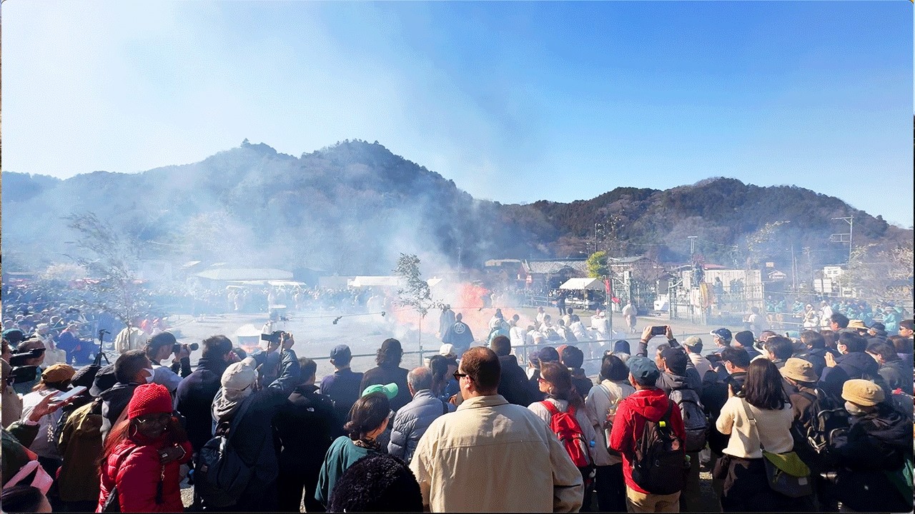 高尾山 火渡り祭　外国人も熱い視線を注ぐ山伏の儀式　薬王院　冒頭ダイジェスト 14min