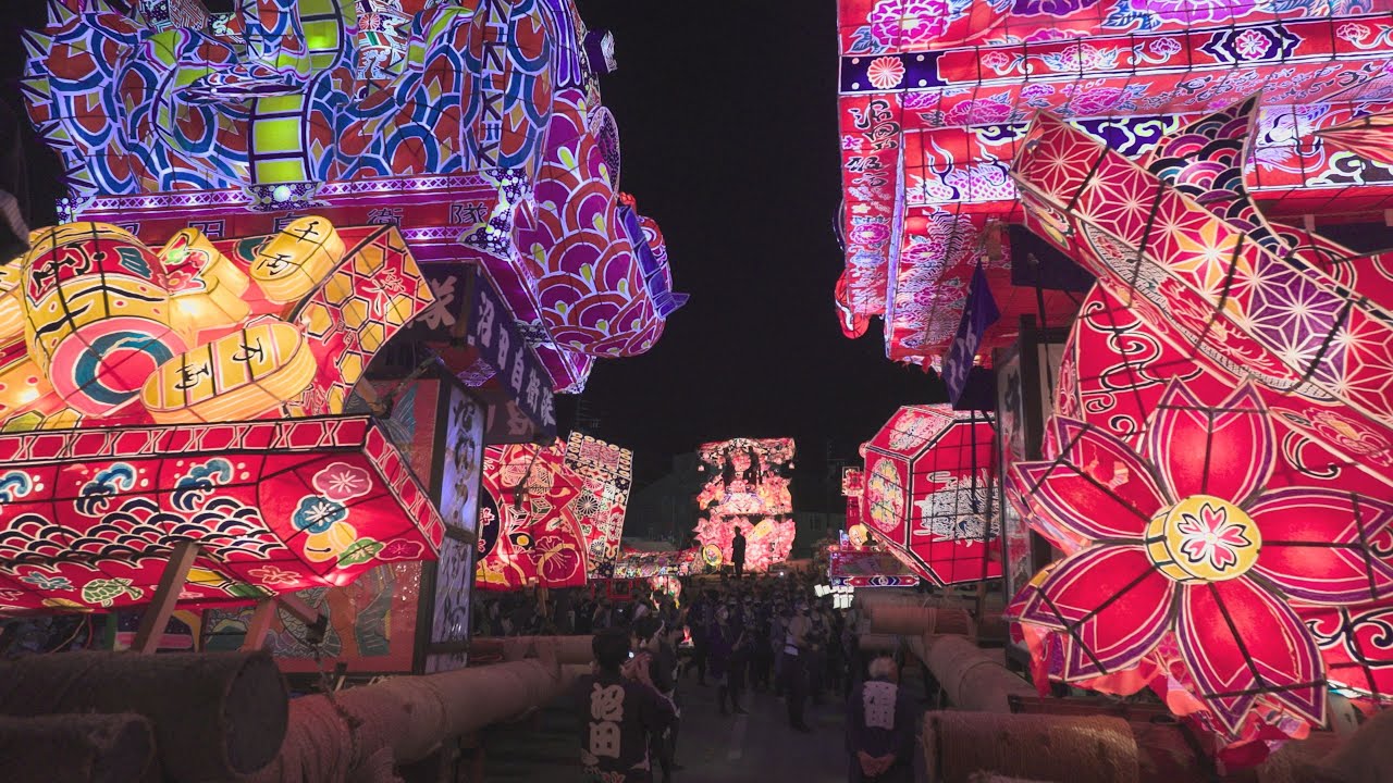 【3年ぶり開催】これが沼田の祭りだ！令和四年  沼田町夜高あんどん祭り 2022