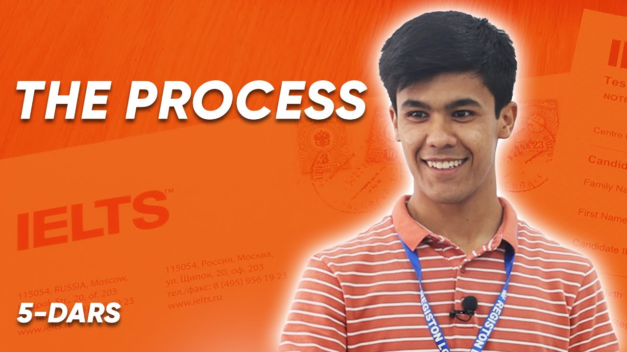 Onlayn IELTS darslari: IELTS Writing, The Process (Task 1)