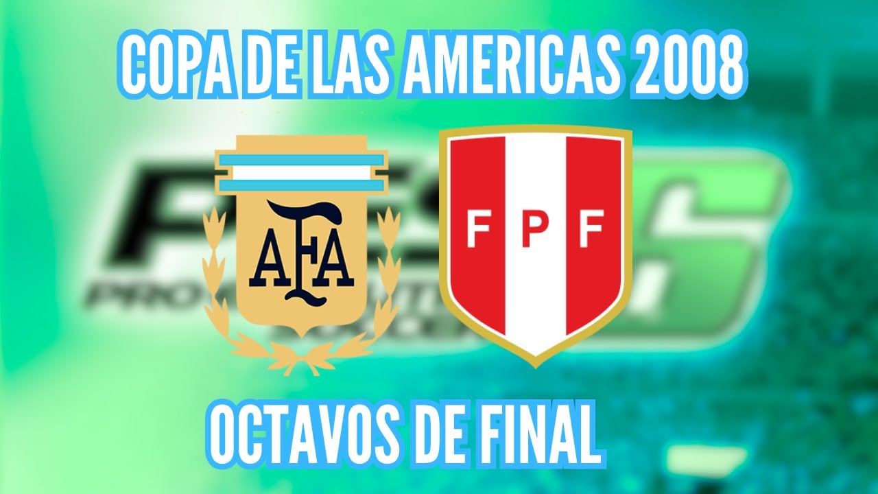 Argentina - Peru /// Copa de las Américas 2008 octavos de final