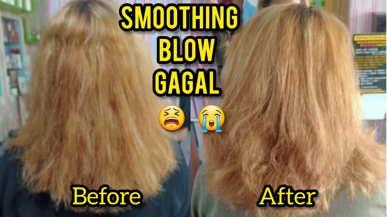 REVIEW  SMOOTHING  BLOW GAGAL #Tutorialsmoothingblow #Smoothingkeratin #Smoothing