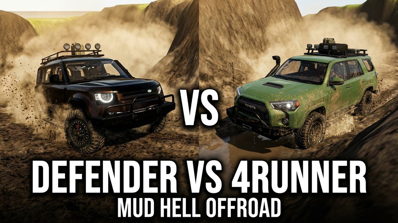 Defender vs 4Runner - Mud Hell Offroad (Who Makes It?)