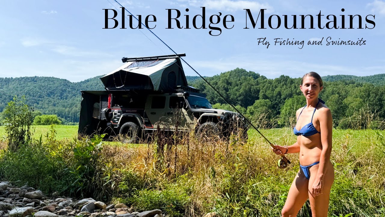 Escape the heat to the Blue Ridge Mountains by fly fishing