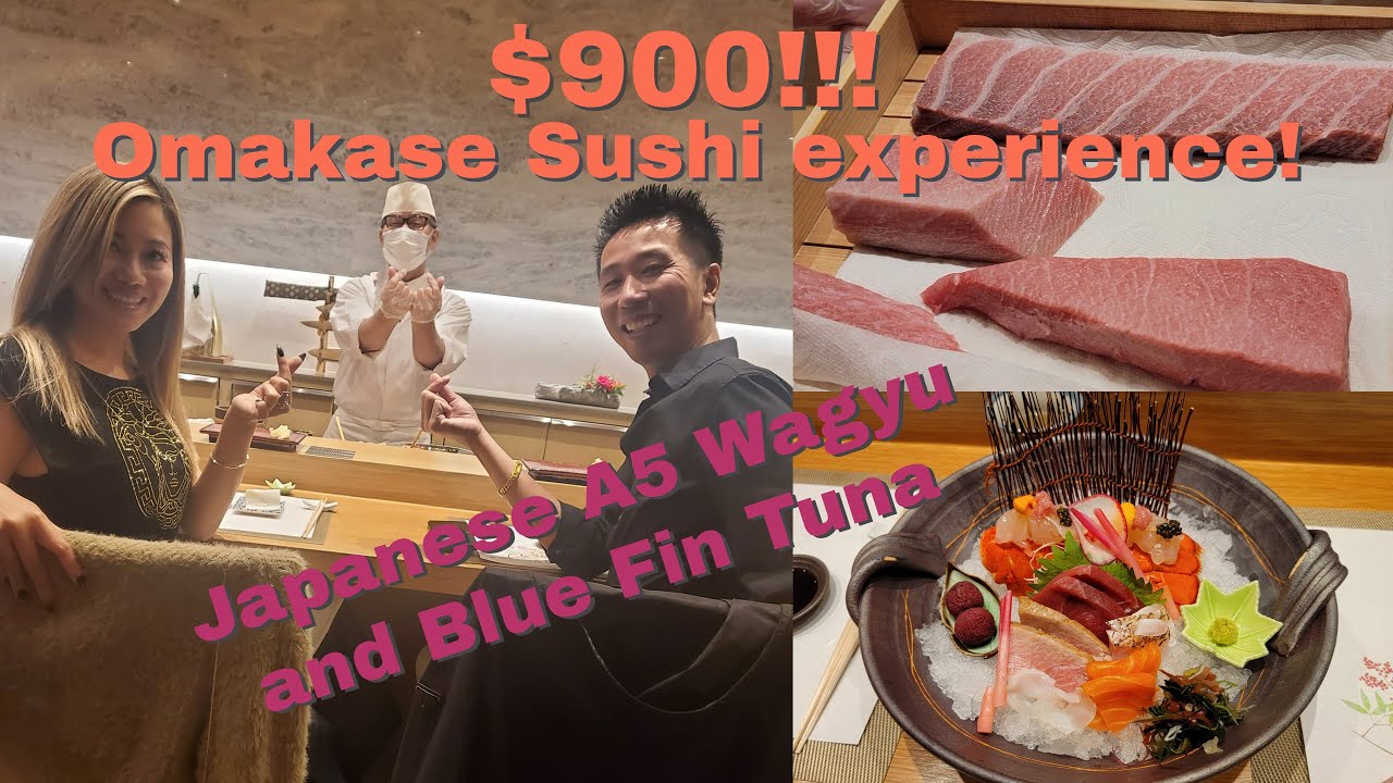 $900 Omakase Sushi Meal Worth It? Kame Omakase in Las Vegas
