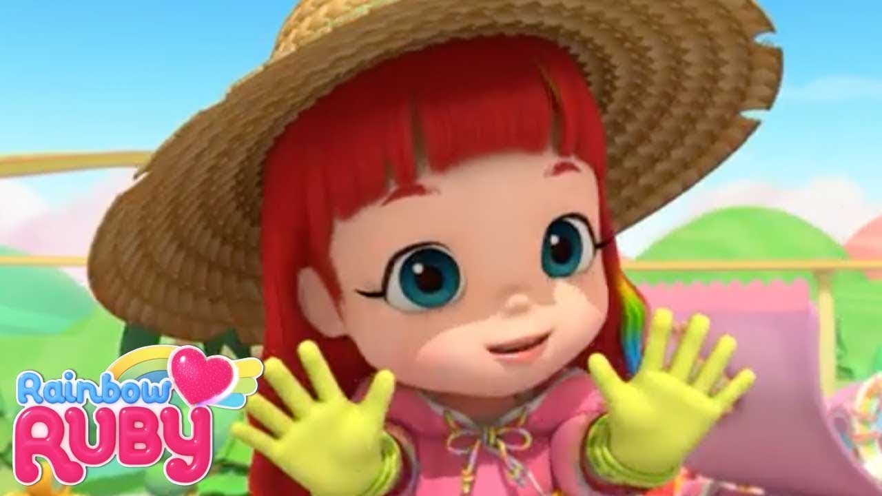 Bahçeniz Nasıl Büyüyor // Gizemli Hediyeler 🌈 Gökkuşağı Ruby 117 | Çocuk Oyuncakları ve Şarkıları
