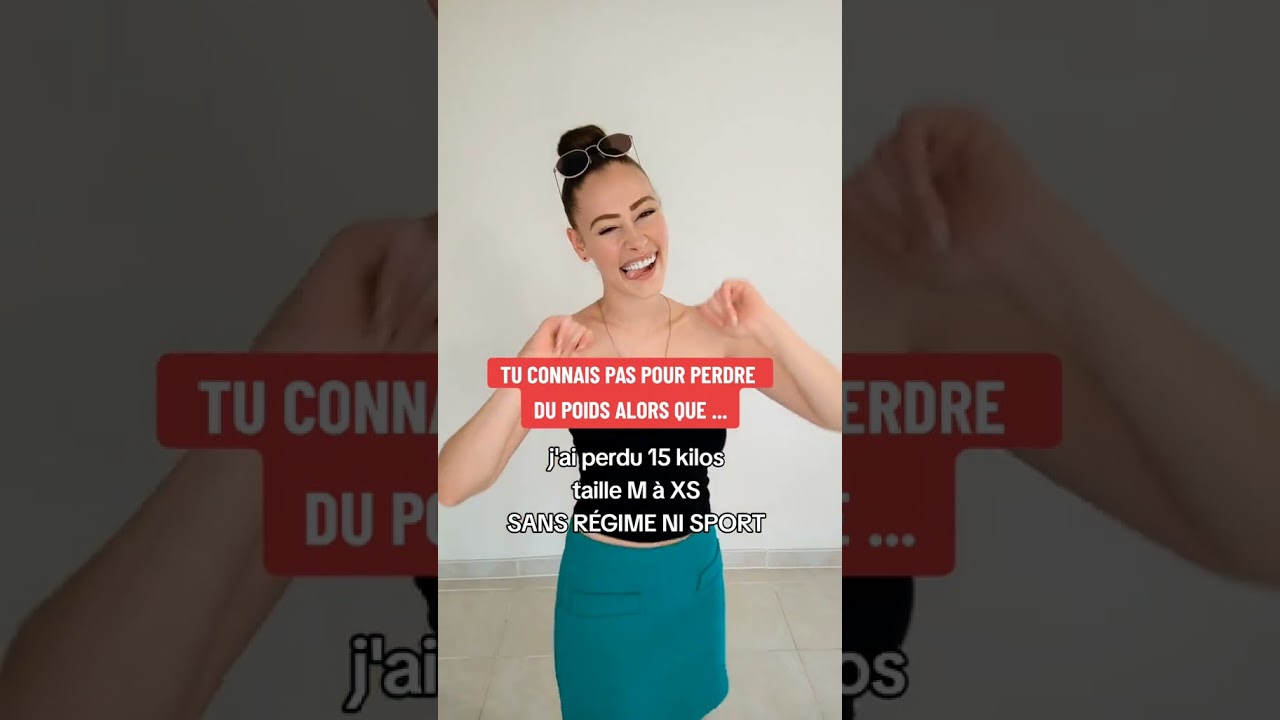 perdre du poids sans r&eacute;gime ni sport 😍 #maigrir #perdredupoids #ventreplat