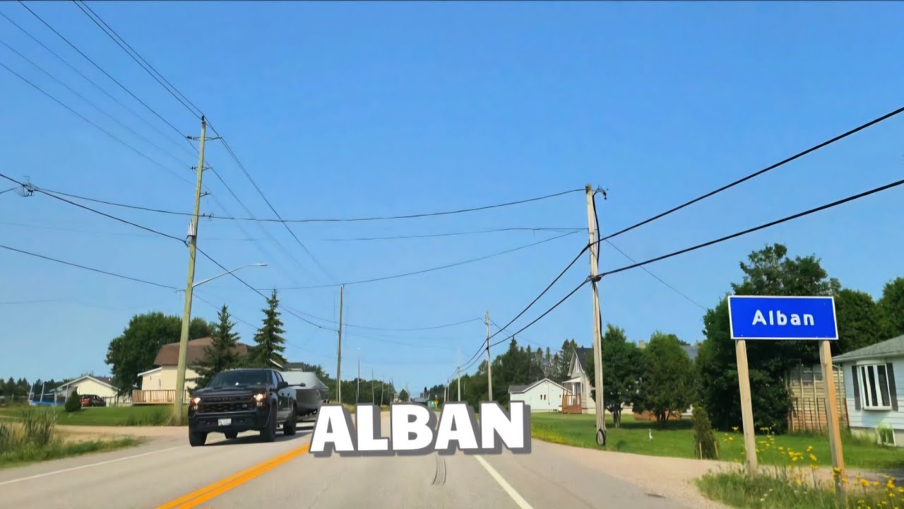 Explore Canada 🇨🇦 | Alban | The Charming Little Town | French River | Ontario #canada