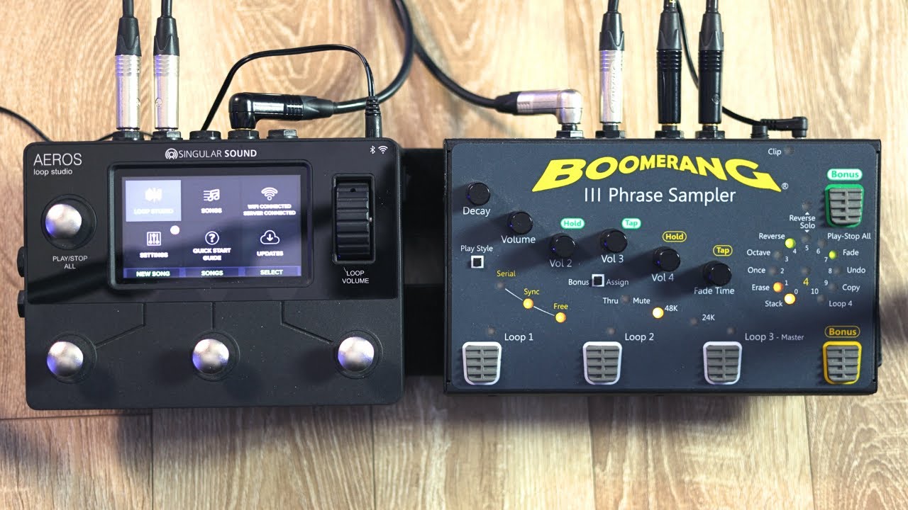 Boomerang или Aeros Loop Studio (что выбрать?)