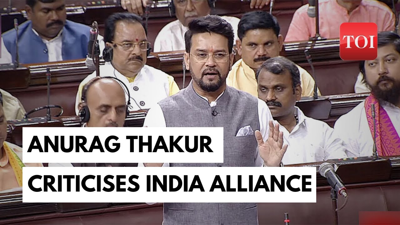 Opposition MPs' Manipur Tour: Anurag Thakur Confronts 'INDIA' Alliance for Skipping West Bengal