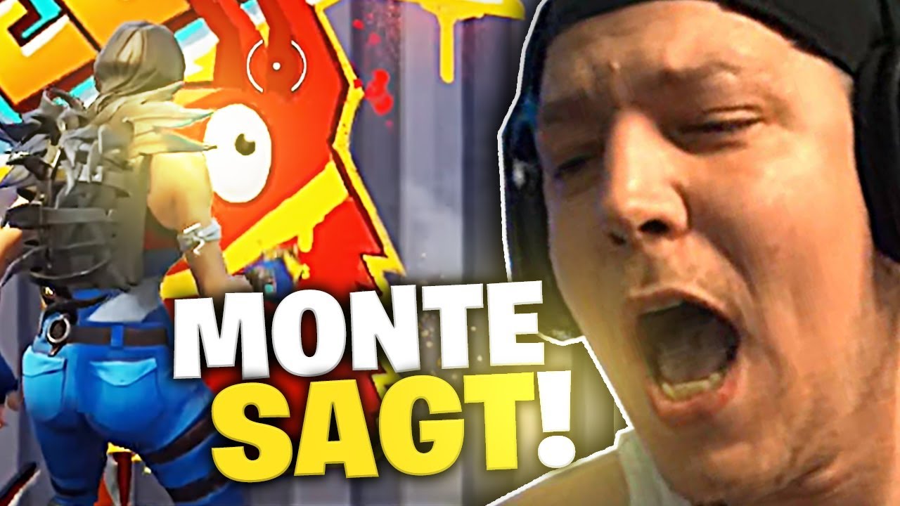 Monte sagt... es geht um 400 Euro | Fortnite | SpontanaBlack